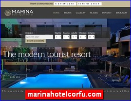 Hotels in Greece, marinahotelcorfu.com