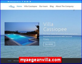 Hotels in Greece, myaegeanvilla.com