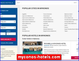 Hotels in Greece, myconos-hotels.com