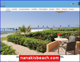 Hotels in Greece, nanakisbeach.com