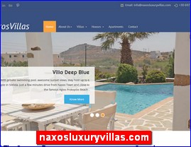 Hotels in Greece, naxosluxuryvillas.com