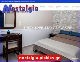 Hotels in Greece, nostalgia-plakias.gr