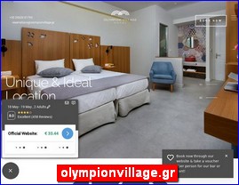 Hotels in Greece, olympionvillage.gr