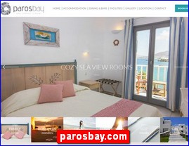 Hotels in Greece, parosbay.com