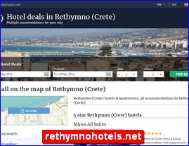 Hotels in Greece, rethymnohotels.net