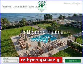 Hotels in Greece, rethymnopalace.gr