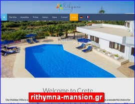 Hotels in Greece, rithymna-mansion.gr