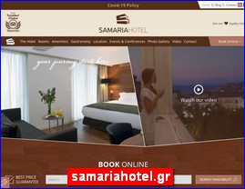 Hotels in Greece, samariahotel.gr