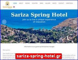 Hotels in Greece, sariza-spring-hotel.gr