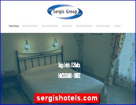 Hotels in Greece, sergishotels.com