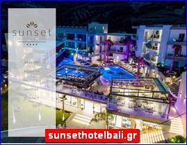 Hotels in Greece, sunsethotelbali.gr