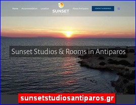 Hotels in Greece, sunsetstudiosantiparos.gr