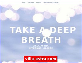 Hotels in Greece, villa-astra.com