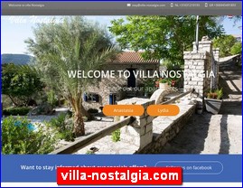 Hotels in Greece, villa-nostalgia.com