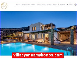 Hotels in Greece, villacyaneamykonos.com