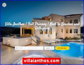 Hotels in Greece, villaianthos.com