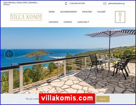 Hotels in Greece, villakomis.com