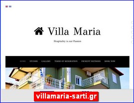 Hotels in Greece, villamaria-sarti.gr