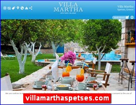 Hotels in Greece, villamarthaspetses.com