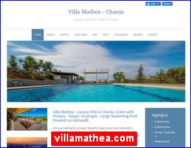 Hotels in Greece, villamathea.com