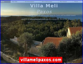 Hotels in Greece, villamelipaxos.com