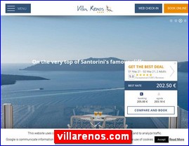 Hotels in Greece, villarenos.com