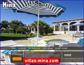 Hotels in Greece, villas-mina.com