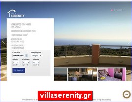 Hotels in Greece, villaserenity.gr