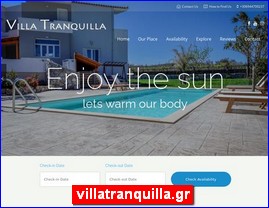 Hotels in Greece, villatranquilla.gr