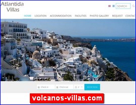 Hotels in Greece, volcanos-villas.com