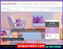 Hotels in Greece, acquavatos.com