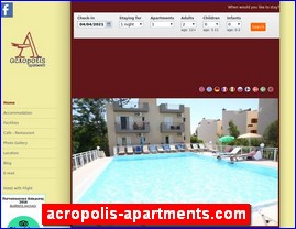 Hotels in Greece, acropolis-apartments.com