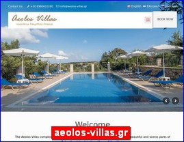 Hotels in Greece, aeolos-villas.gr