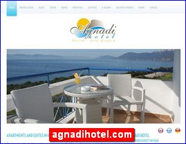 Hotels in Greece, agnadihotel.com