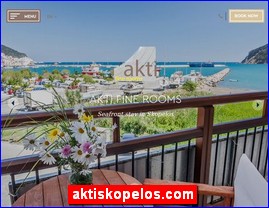 Hotels in Greece, aktiskopelos.com