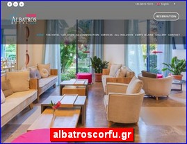 Hotels in Greece, albatroscorfu.gr