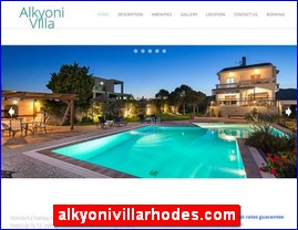 Hotels in Greece, alkyonivillarhodes.com