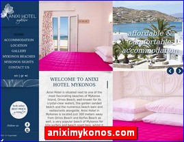 Hotels in Greece, aniximykonos.com