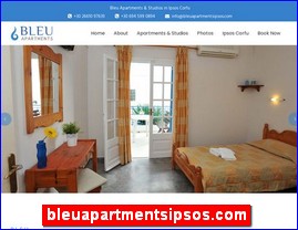 Hotels in Greece, bleuapartmentsipsos.com