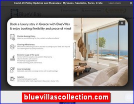 Hotels in Greece, bluevillascollection.com