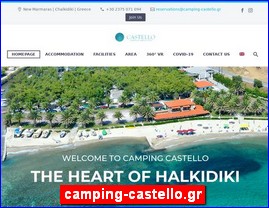 Hotels in Greece, camping-castello.gr