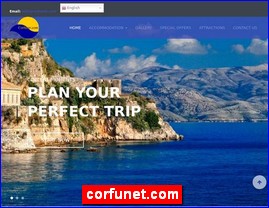 Hotels in Greece, corfunet.com