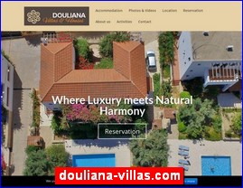 Hotels in Greece, douliana-villas.com