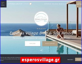 Hotels in Greece, esperosvillage.gr