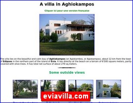 Hotels in Greece, eviavilla.com