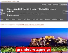 Hotels in Greece, grandebretagne.gr