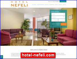 Hotels in Greece, hotel-nefeli.com