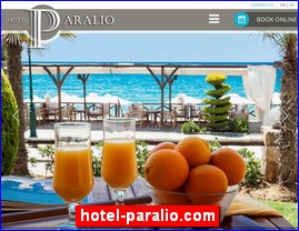 Hotels in Greece, hotel-paralio.com