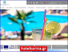 Hotels in Greece, hotelkorina.gr