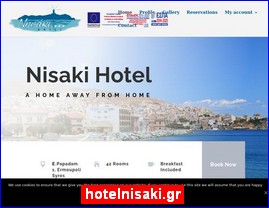 Hotels in Greece, hotelnisaki.gr